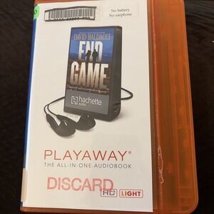 Playaway Audiobook Ex Library David Baldacci End Game